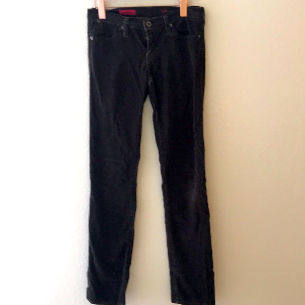 AG Jeans Casablanca straight leg brown colored cords sz 27